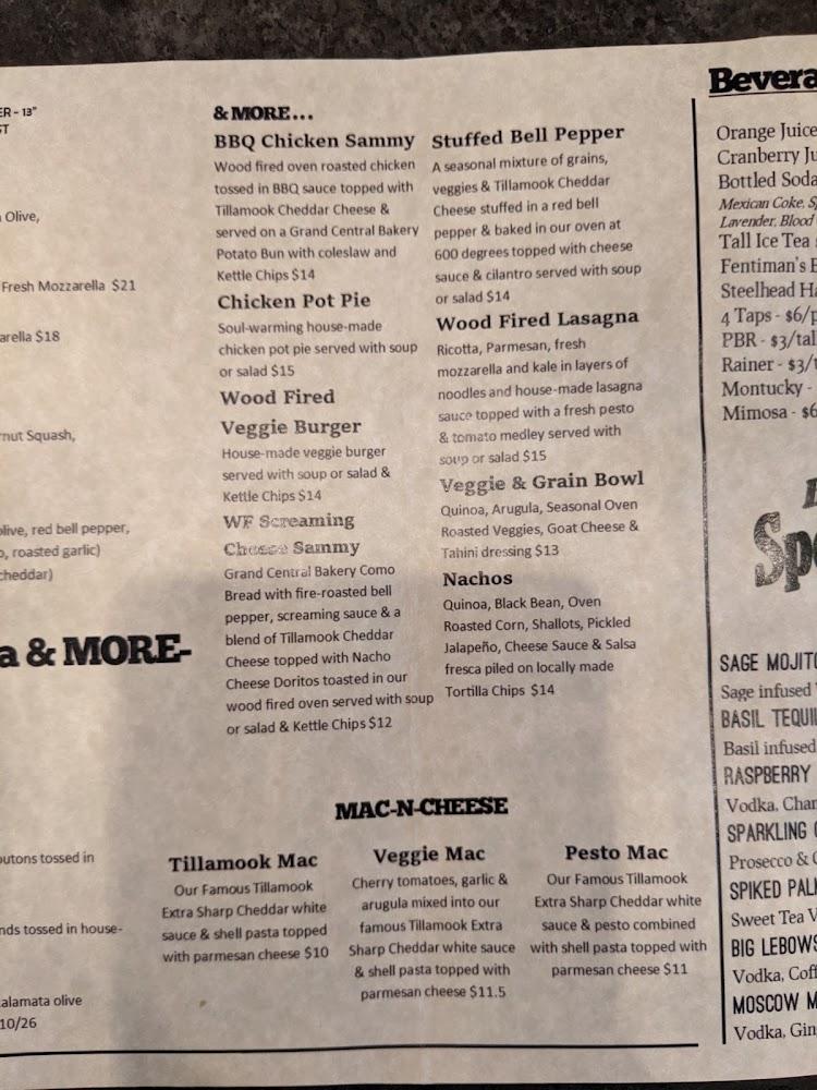 Wood Fired Eats Menu image 4